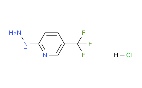CAS No. 1049744-89-9, 2-Hydrazino-5-(trifluoromethyl)pyridine, HCl