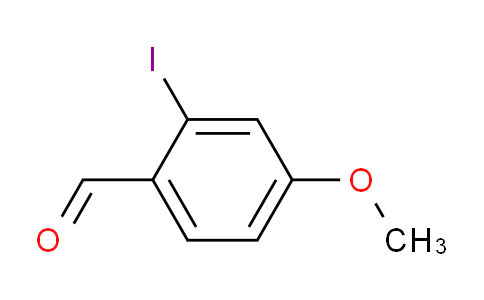 CAS No. 105469-13-4, 2-Iodo-4-methoxybenzaldehyde