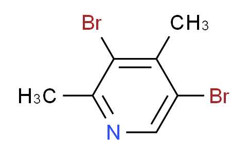 CAS No. 29976-20-3, 3,5-Dibromo-2,4-dimethylpyridine