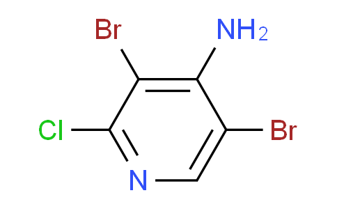 CAS No. 1054484-40-0, 3,5-Dibromo-2-chloropyridin-4-amine