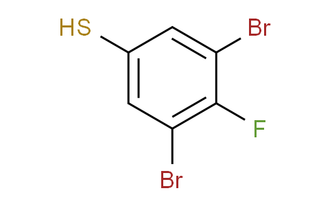 CAS No. 1806295-61-3, 3,5-Dibromo-4-fluorobenzenethiol