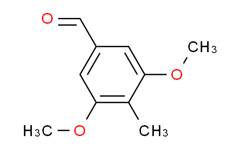CAS No. 1011-27-4, 3,5-Dimethoxy-4-methylbenzaldehyde