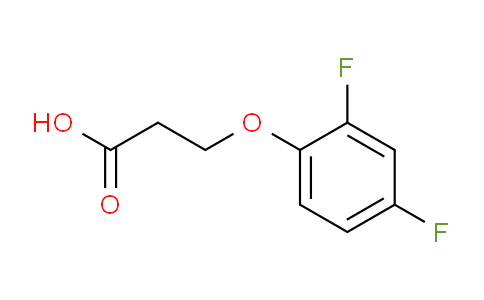 CAS No. 777-28-6, 3-(2,4-Difluorophenoxy)propanoic acid