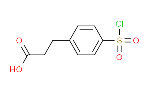 CAS No. 63545-54-0, 3-(4-(Chlorosulfonyl)phenyl)propanoic acid