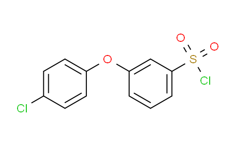 CAS No. 501697-55-8, 3-(4-Chlorophenoxy)benzene-1-sulfonyl chloride