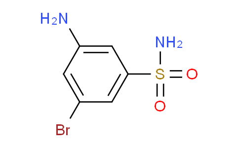 CAS No. 1261817-84-8, 3-Amino-5-bromobenzene-1-sulfonamide