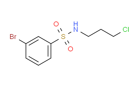 CAS No. 929000-46-4, 3-Bromo-N-(3-chloropropyl)benzenesulfonamide