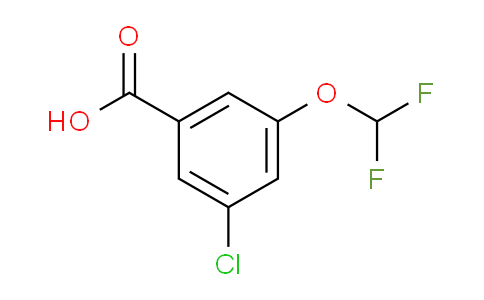 CAS No. 433926-80-8, 3-Chloro-5-(difluoromethoxy)benzoic acid