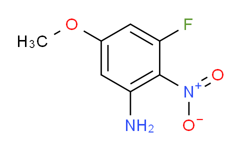 CAS No. 2091140-87-1, 3-Fluoro-5-methoxy-2-nitroaniline