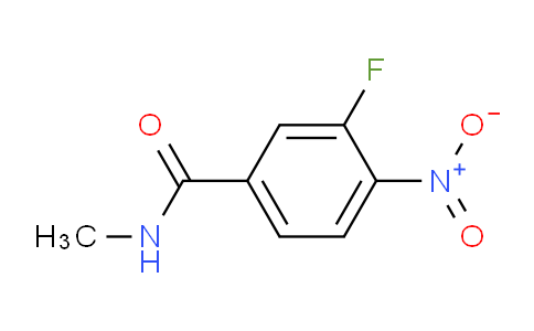 CAS No. 658700-20-0, 3-Fluoro-N-methyl-4-nitrobenzamide