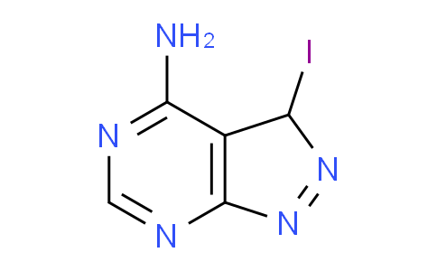 CAS No. 570409-85-7, 3-Iodo-3H-pyrazolo[3,4-d]pyrimidin-4-amine