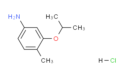 CAS No. 1795507-99-1, 3-Isopropoxy-4-methylaniline hydrochloride