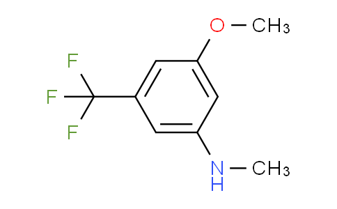 CAS No. 1260854-98-5, 3-Methoxy-N-methyl-5-(trifluoromethyl)aniline
