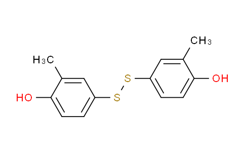 CAS No. 33931-27-0, 4,4'-Disulfanediylbis(2-methylphenol)