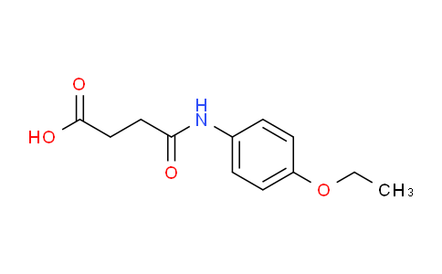 CAS No. 59256-45-0, 4-((4-Ethoxyphenyl)amino)-4-oxobutanoic acid