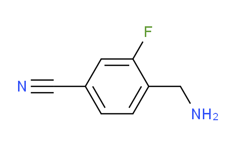 CAS No. 701264-00-8, 4-(Aminomethyl)-3-fluorobenzonitrile