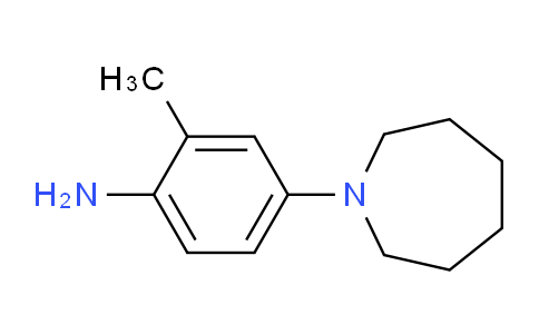 CAS No. 847455-22-5, 4-(Azepan-1-yl)-2-methylaniline