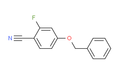 CAS No. 185836-35-5, 4-(Benzyloxy)-2-fluorobenzonitrile