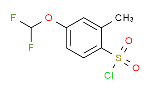 CAS No. 1549651-03-7, 4-(Difluoromethoxy)-2-methylbenzene-1-sulfonyl chloride
