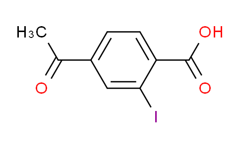 CAS No. 1612219-57-4, 4-Acetyl-2-iodobenzoic acid