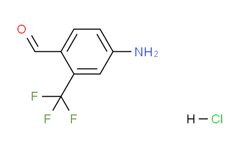 CAS No. 2288710-41-6, 4-Amino-2-(trifluoromethyl)benzaldehyde hydrochloride