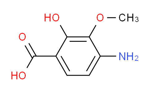 CAS No. 101259-10-3, 4-Amino-2-hydroxy-3-methoxybenzoic acid