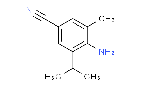 CAS No. 2387444-33-7, 4-Amino-3-isopropyl-5-methylbenzonitrile