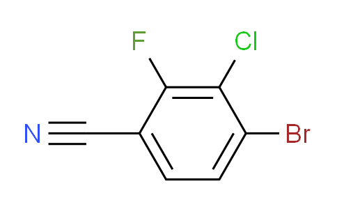 CAS No. 1160574-68-4, 4-Bromo-3-chloro-2-fluorobenzonitrile