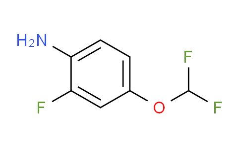 CAS No. 1214333-37-5, 4-Difluoromethoxy-2-fluoroaniline