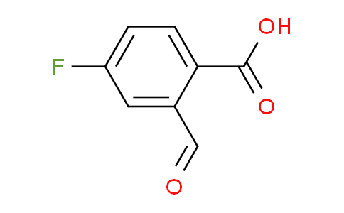 CAS No. 1186047-15-3, 4-Fluoro-2-formylbenzoic acid