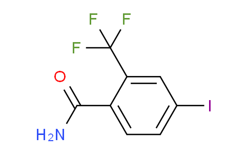 CAS No. 1195677-97-4, 4-Iodo-2-(trifluoromethyl)benzamide