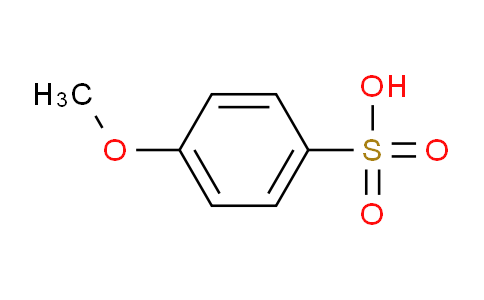 CAS No. 5857-42-1, 4-Methoxybenzenesulfonic acid