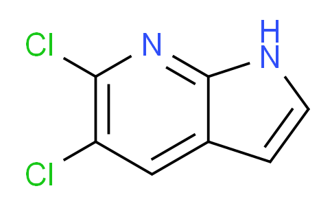 CAS No. 1190317-72-6, 5,6-Dichloro-1H-pyrrolo[2,3-b]pyridine