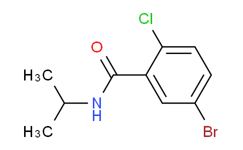 CAS No. 849898-48-2, 5-Bromo-2-chloro-N-isopropylbenzamide