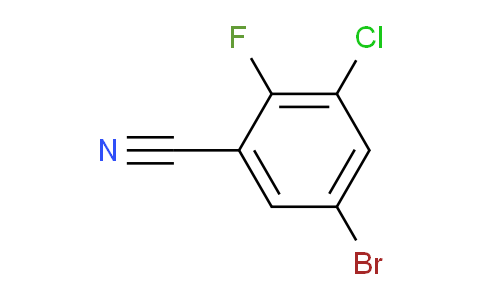 CAS No. 1000577-76-3, 5-Bromo-3-chloro-2-fluorobenzonitrile