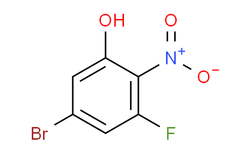 CAS No. 1807256-50-3, 5-Bromo-3-fluoro-2-nitrophenol