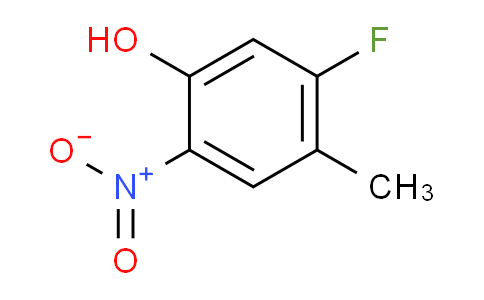 CAS No. 83341-28-0, 5-Fluoro-4-methyl-2-nitrophenol