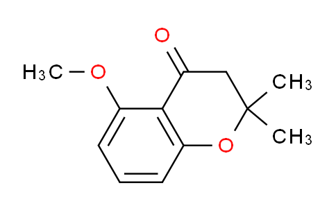 CAS No. 98910-61-3, 5-Methoxy-2,2-dimethylchroman-4-one