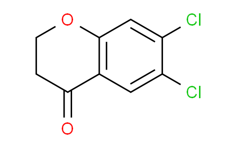 CAS No. 27407-06-3, 6,7-Dichlorochroman-4-one