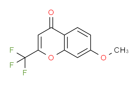 CAS No. 578-84-7, 7-Methoxy-2-(trifluoromethyl)-4H-chromen-4-one
