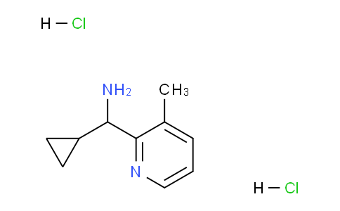 CAS No. 2061979-36-8, Cyclopropyl(3-methylpyridin-2-yl)methanamine dihydrochloride