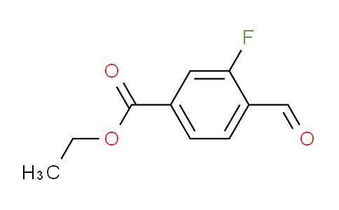 CAS No. 1640117-38-9, Ethyl 3-fluoro-4-formylbenzoate