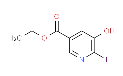 CAS No. 59288-40-3, Ethyl 5-hydroxy-6-iodonicotinate