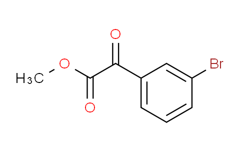 CAS No. 81316-36-1, Methyl 2-(3-bromophenyl)-2-oxoacetate