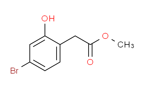 CAS No. 205318-12-3, Methyl 2-(4-bromo-2-hydroxyphenyl)acetate