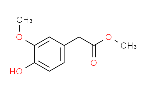 CAS No. 15964-80-4, Methyl 2-(4-hydroxy-3-methoxyphenyl)acetate