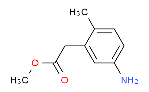 CAS No. 850449-93-3, Methyl 2-(5-amino-2-methylphenyl)acetate