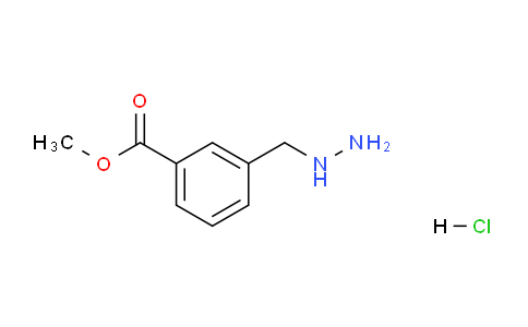 CAS No. 1048669-55-1, Methyl 3-(hydrazinylmethyl)benzoate hydrochloride