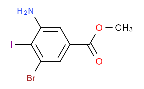 CAS No. 1341291-68-6, Methyl 3-amino-5-bromo-4-iodobenzoate