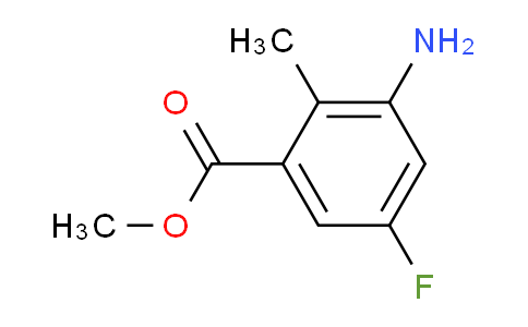 CAS No. 697739-04-1, Methyl 3-amino-5-fluoro-2-methylbenzoate